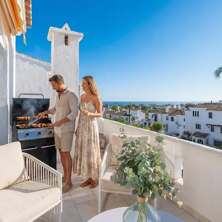 Vacation Marbella I Aldea Blanca, Luxury Duplex, Sea View, Bbq Grill, 24-7 Security, Walking Distance To Puerto Banus *